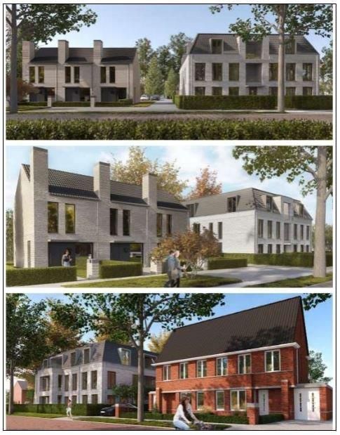 Afbeelding van toekomstige woningen
