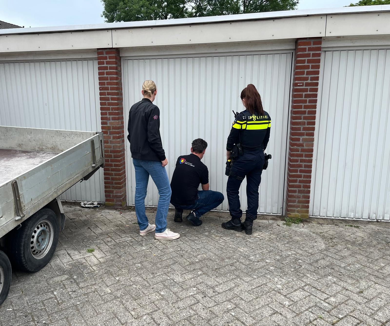 integrale controle van garageboxen in gemeente Maashorst, uitgevoerd onder regie  van het Interventieteam Maas & Leijgraaf] 