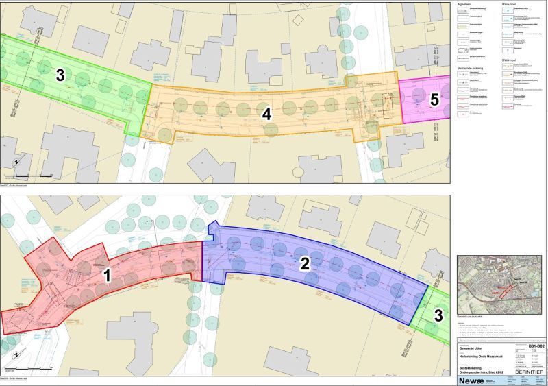 renovatie oude Maasstraat fasering 1